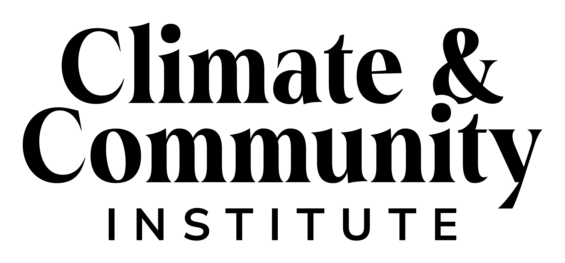 Climate & Community Institute logo