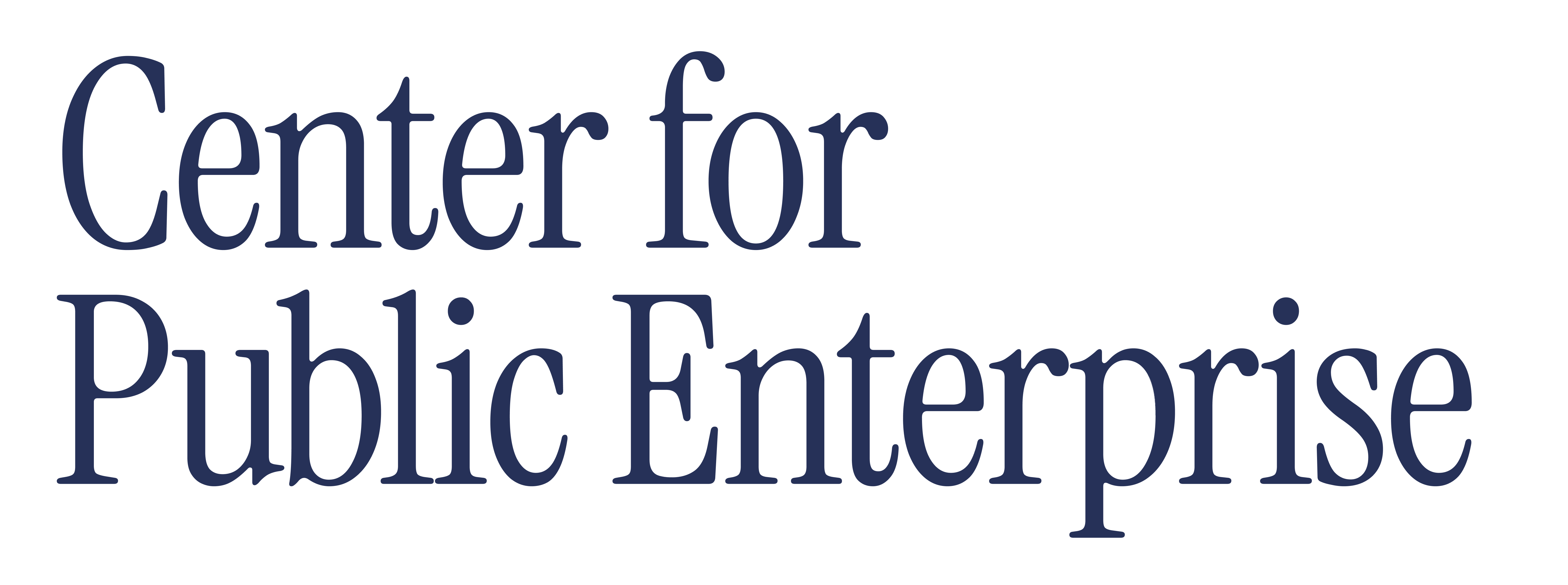 Center for Public Enterprise logo